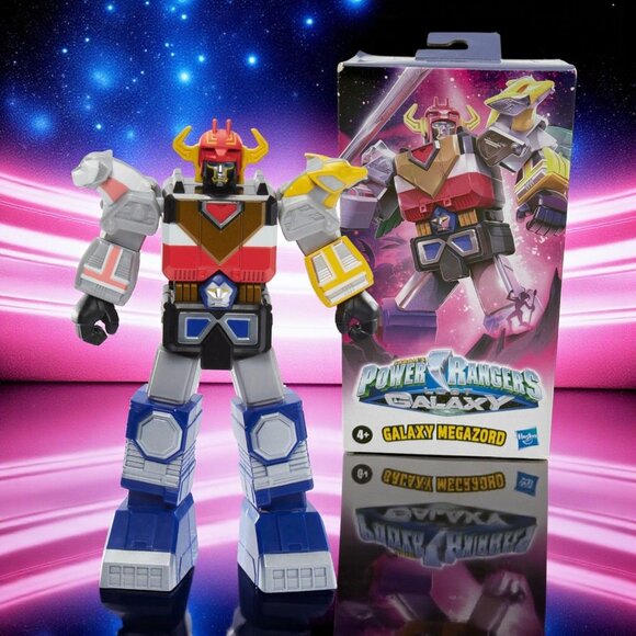 Power Rangers Lost Galaxy Galaxy Megazord Collectible Action Figure By Hasbro - Picture 1 of 7